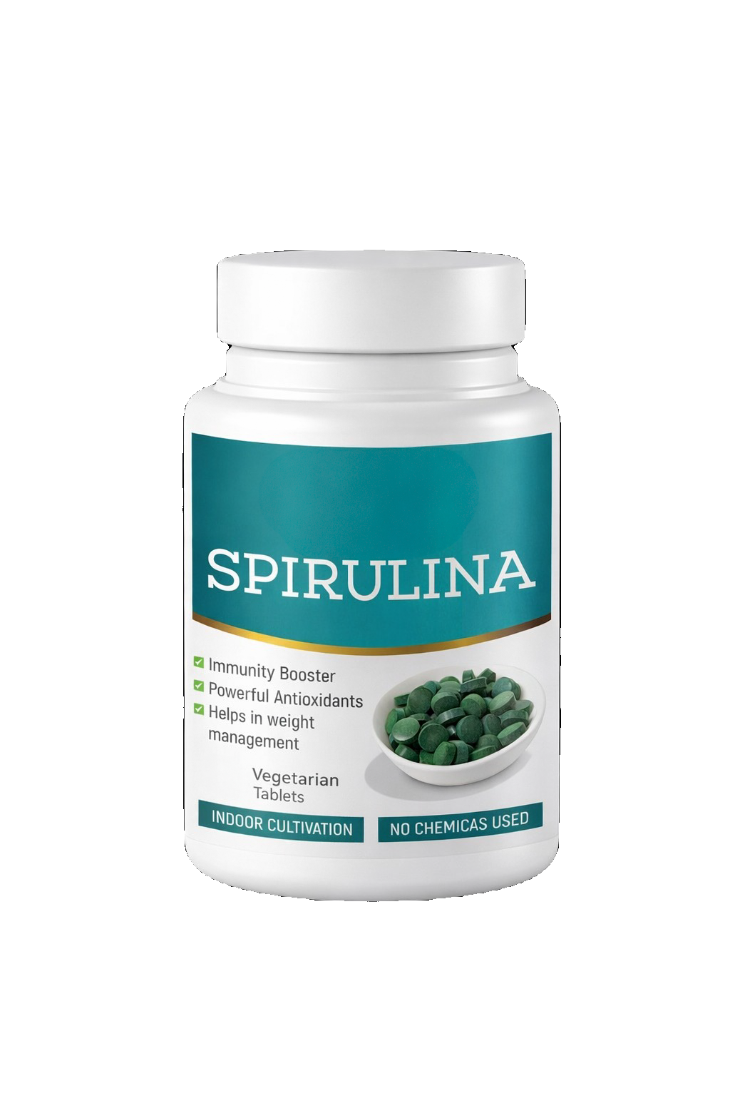 Spirulina Bottle